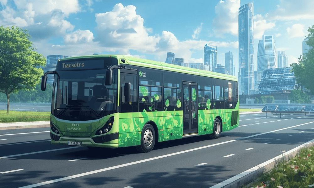 Eco friendly bus