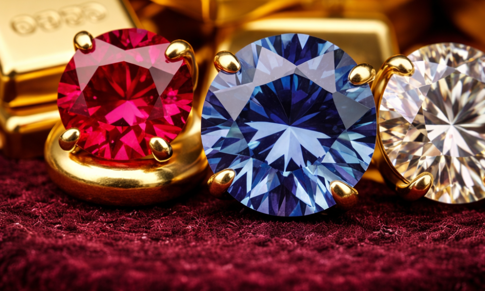 Precious Metal and gemstone